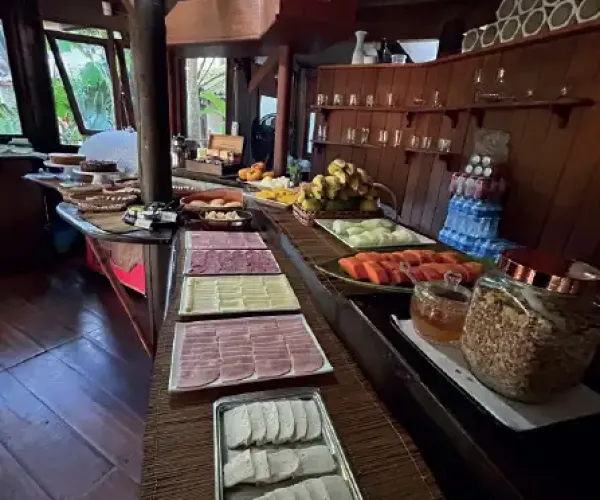 Café da manhã da Pousada Stolz